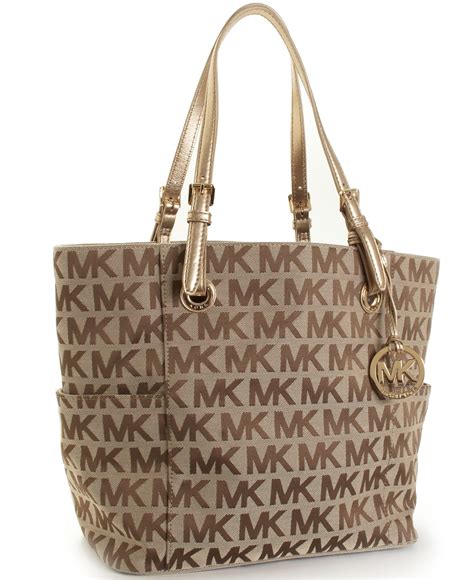 michael kors fabric tote